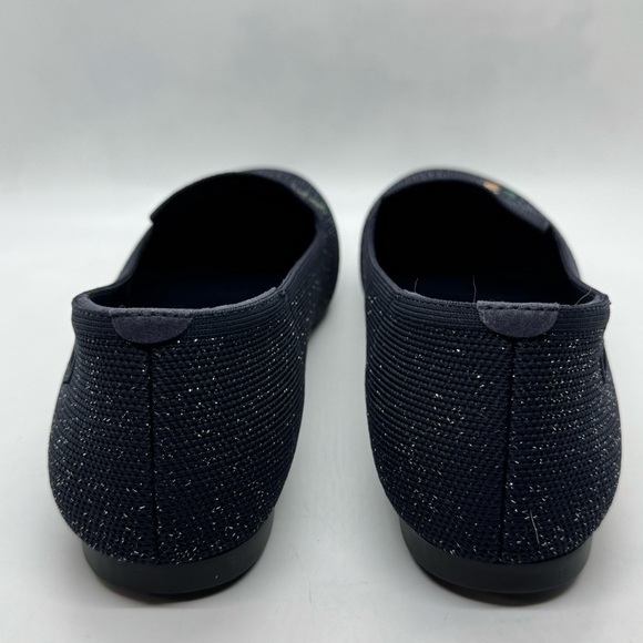 Vivaia Audrey Round-Toe Embroidered Loafer navy metallic koala bear design - Picture 7 of 11
